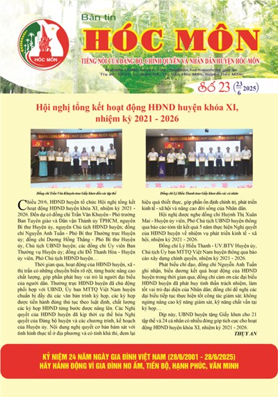 Bản tin Hóc Môn số 23